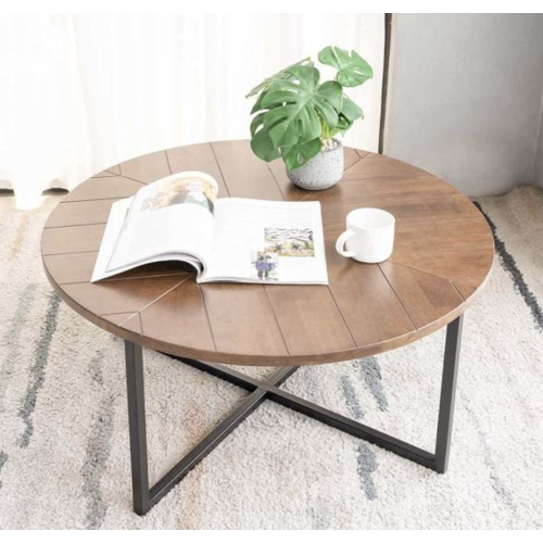 Bàn Trà - cafe tròn chân nhôm sơn tĩnh điện