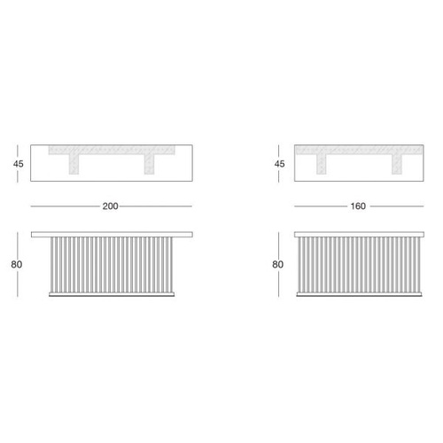 Kệ trang trí - Bàn Console trang trí - BTT2409-01