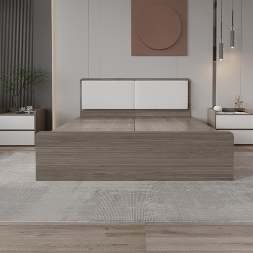 Giường Ngủ Đôi Cao Cấp Đầu Bọc Nệm - GCC2409-01